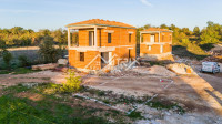 Poreč okolica, kuća s bazenom i otvorenim pogledom na more