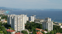 RIJEKA - ZAMET, namješten jednosoban stan s pogledom na more, 51 m2