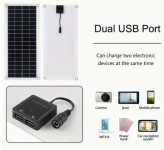 Solarni Panel flexibilni, 2xUSB izlaz + DC izlaz 12V-18V