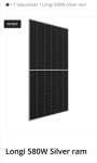 Solarni paneli Longi 580w