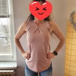 ORIGINAL ADIDAS STELLA McCARTNEY ROZA MAJICA VEL.XS,POŠTARIN UKLJUČENA